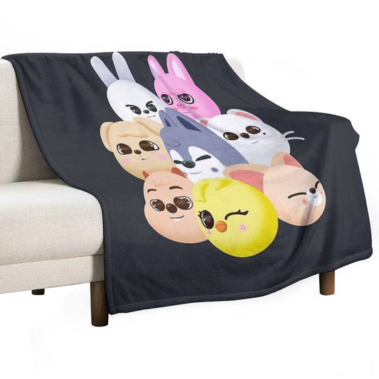 SKZOO Stray Kids SKZ Throw Blanket
