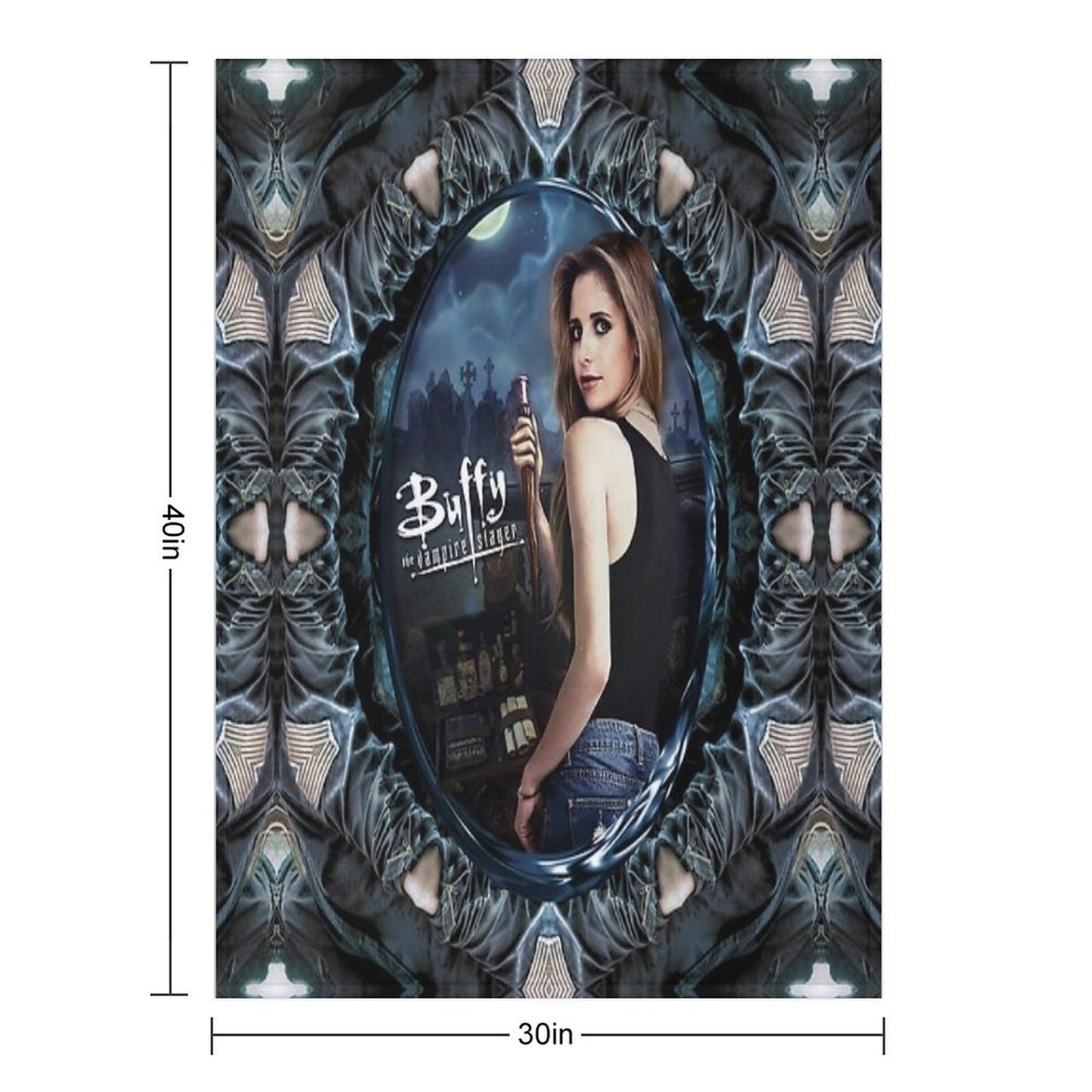 Buffy The Vampire Slayer Throw Blanket