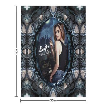 Buffy The Vampire Slayer Throw Blanket