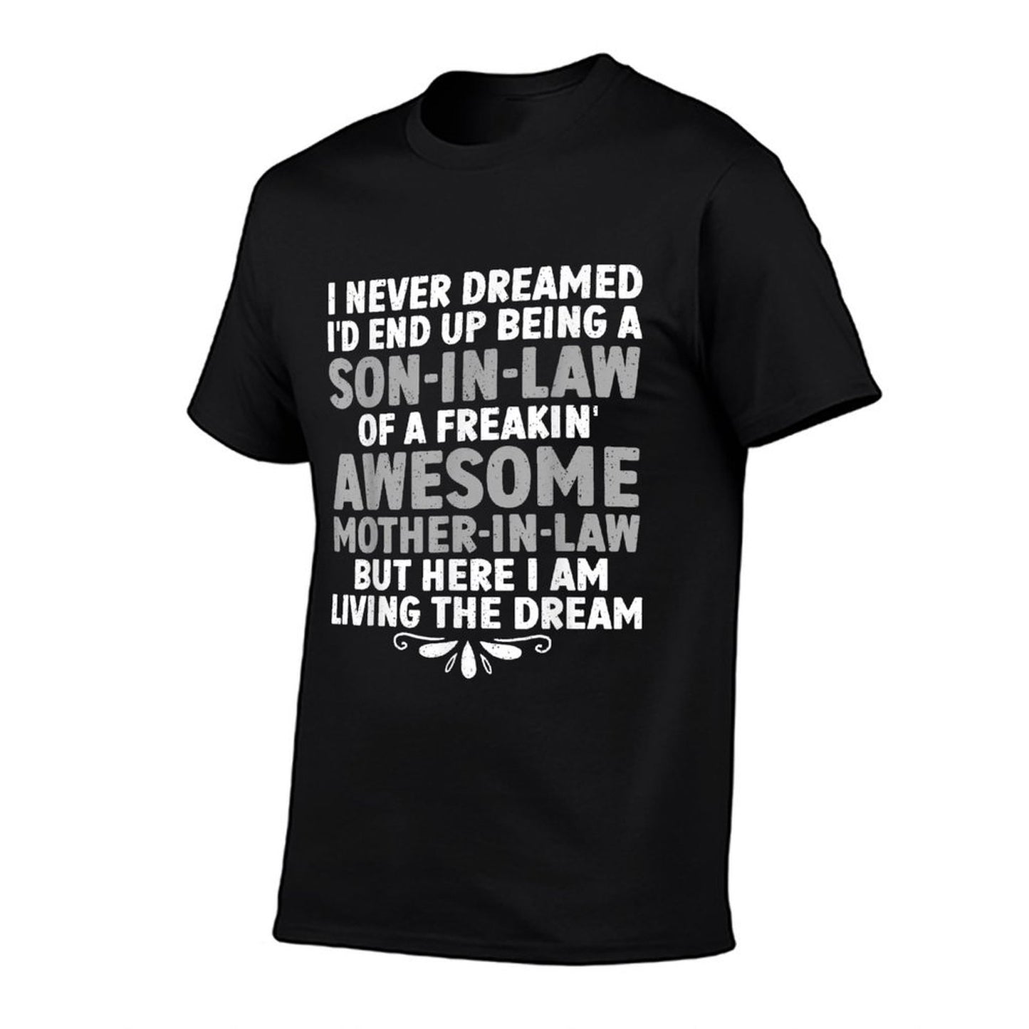 Son In Law Art From Mother In Law For Men Boys Son In Law T-Shirt