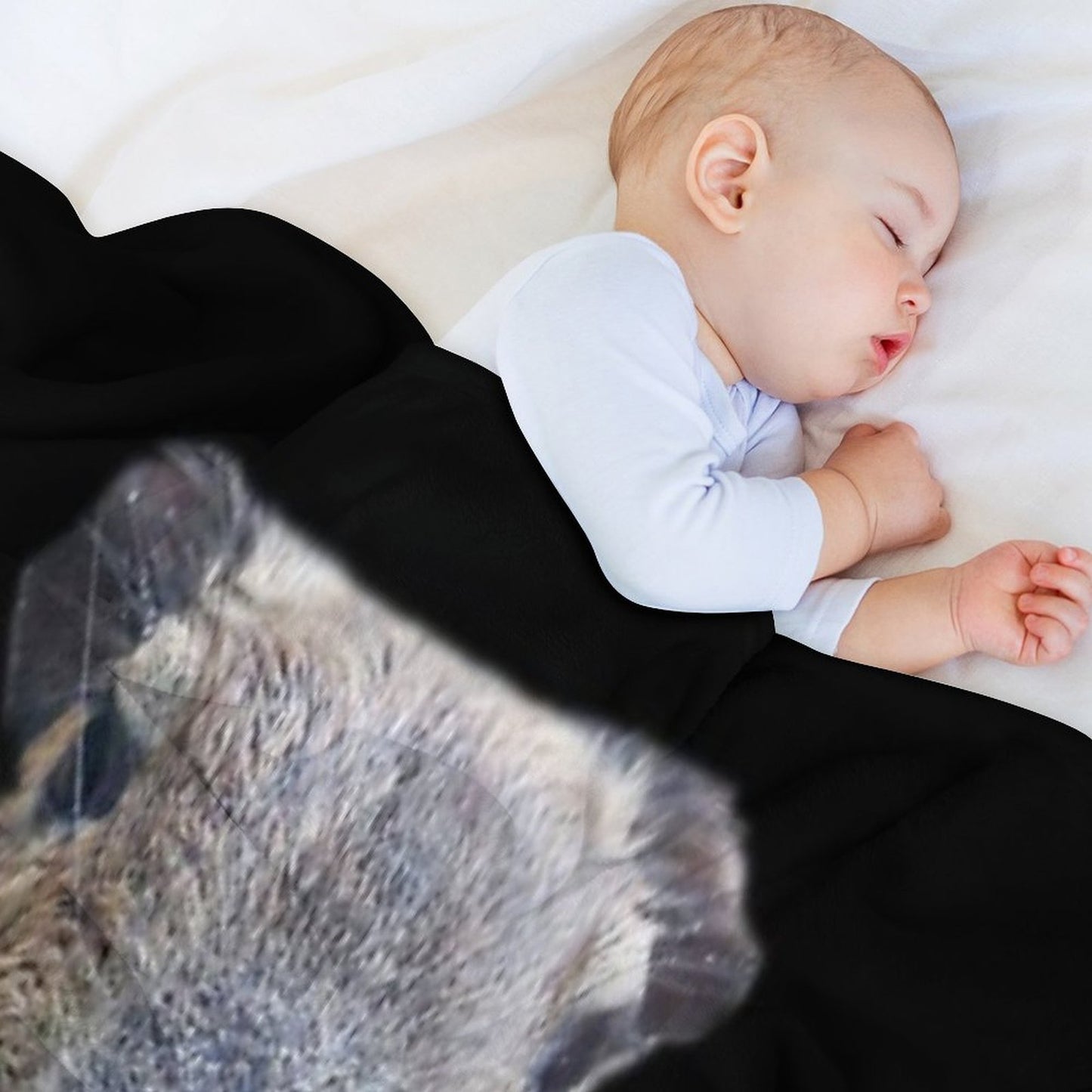 The Capybara Granddad Throw Blanket