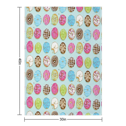 Sweet Donuts Throw Blanket