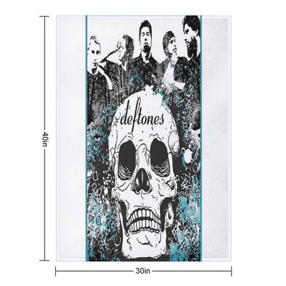 Alternative Metal Band Throw Blanket