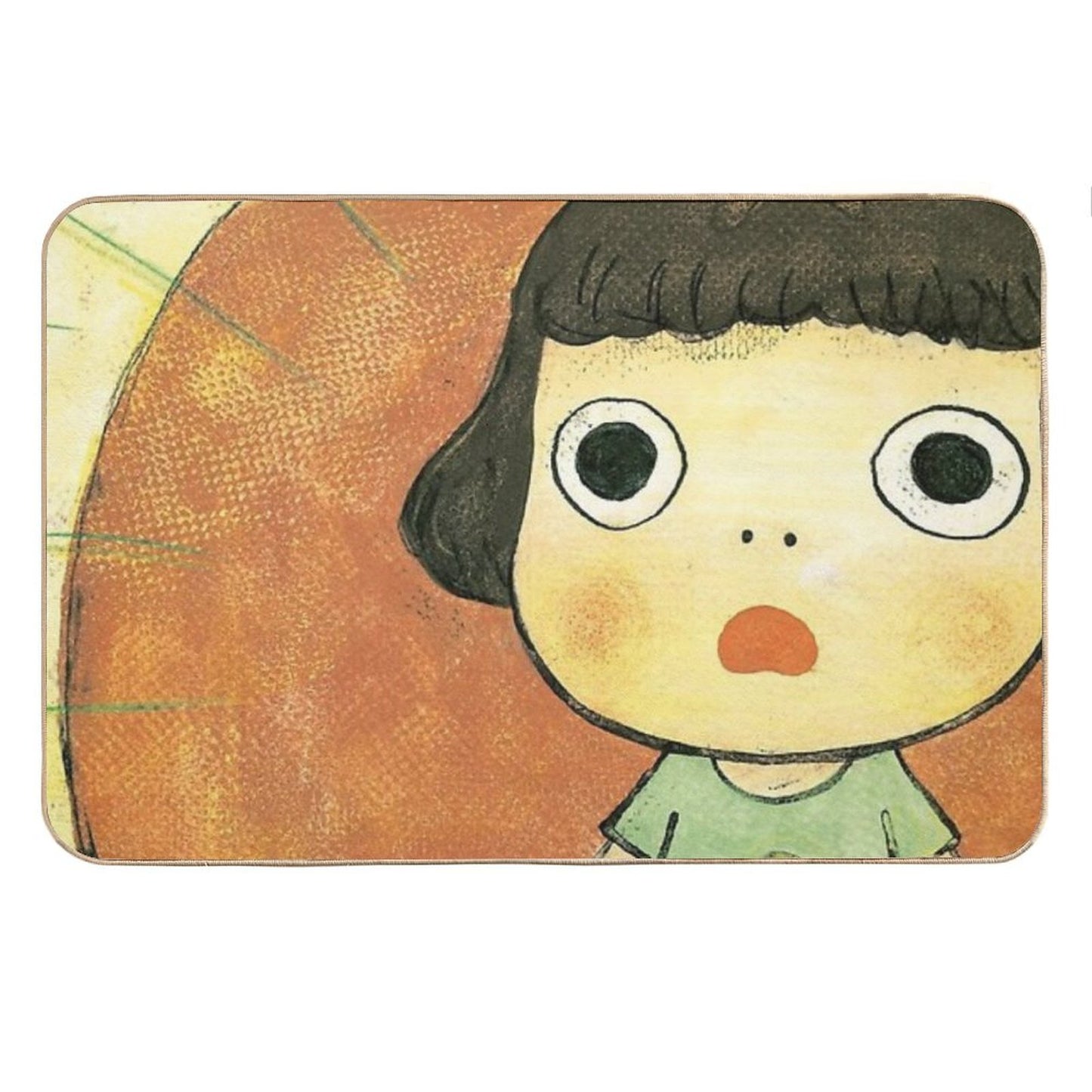 Baby Glaring Bath Mat