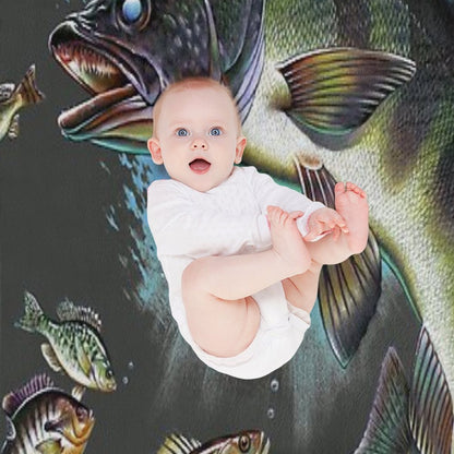 Walleye Throw Blanket