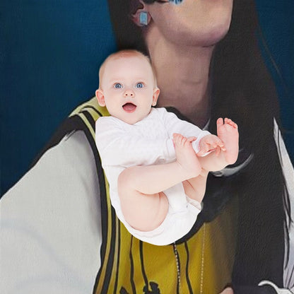 Spotlight on Billie Eilish Throw Blanket