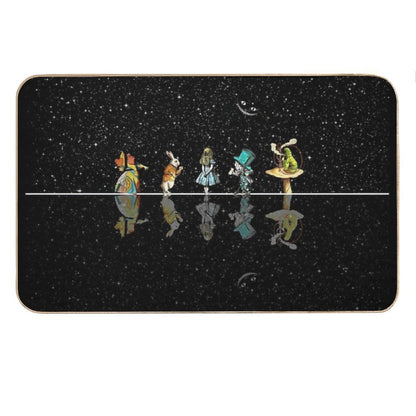 Wonderland Starry Night - Alice In Wonderland Bath Mat