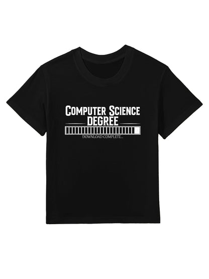 Computer Science Degree Graduation Grad Celebration Kids T-Shirt