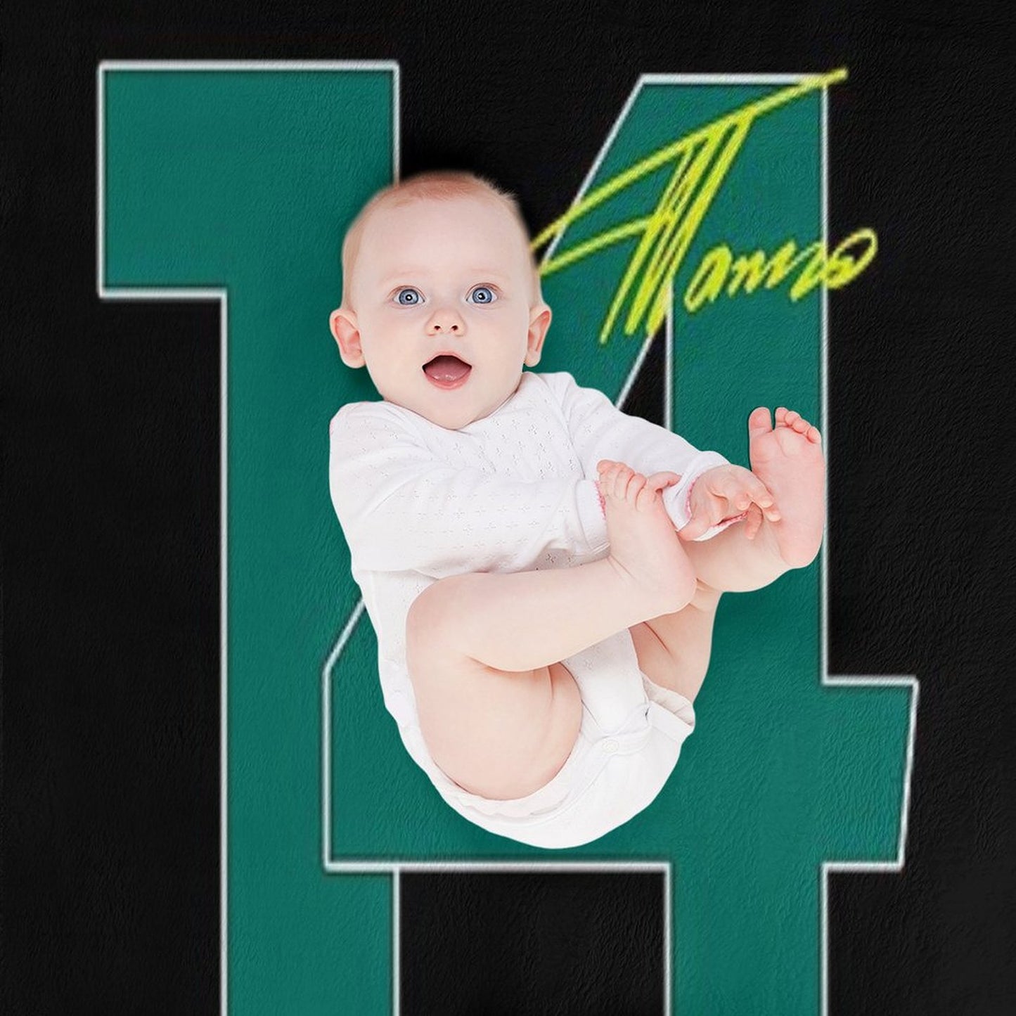 Fernando Alonso 14 Aston Martin F1 2023 Throw Blanket