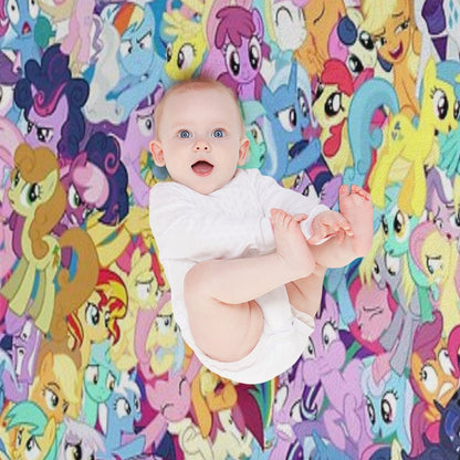 Everypony Mess Throw Blanket