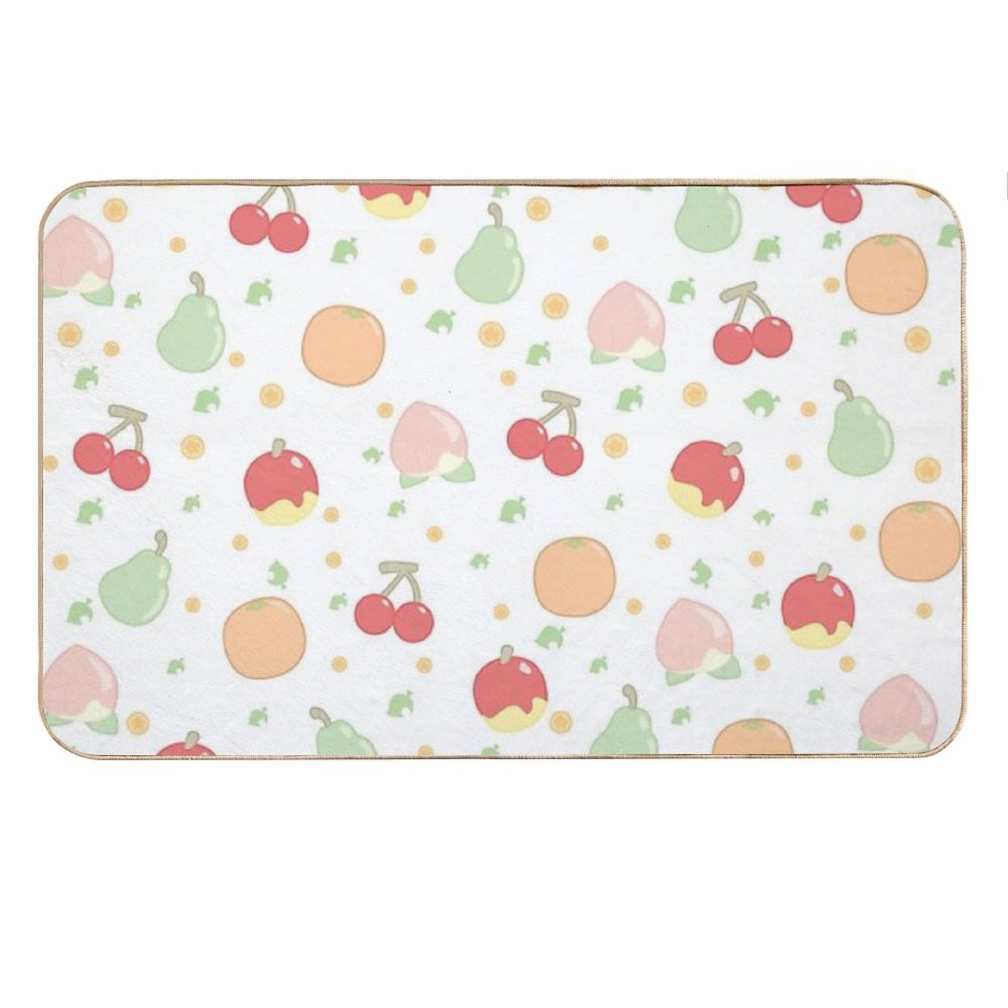 Fruit Pattern Bath Mat