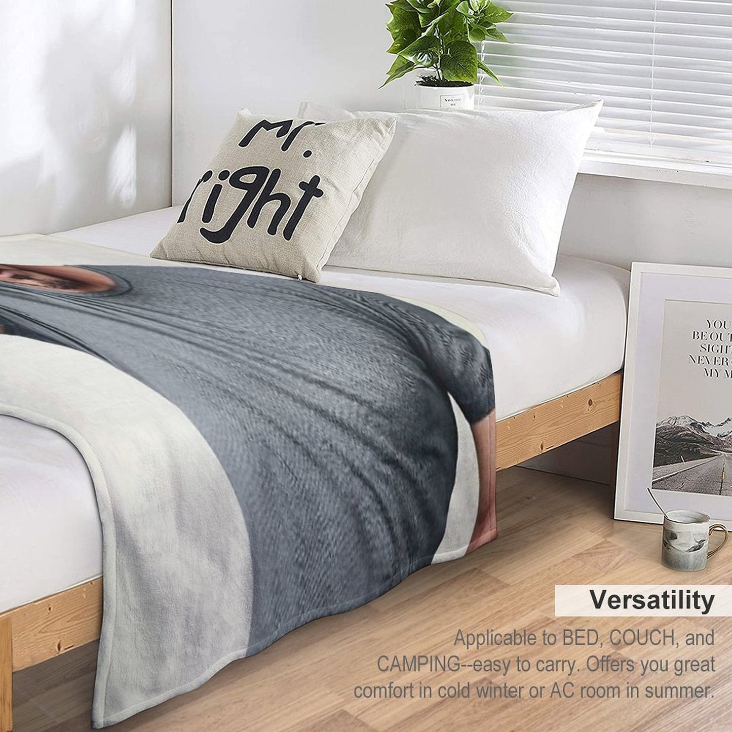 Robert Downey Jr Throw Blanket