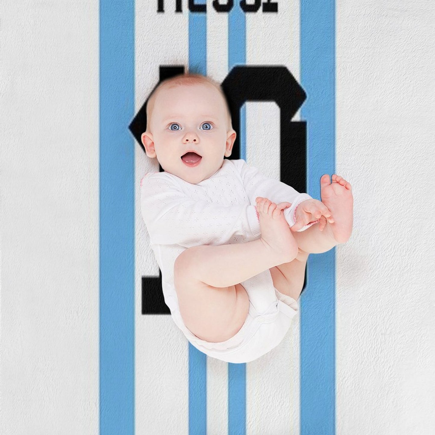 Messi 10 Throw Blanket