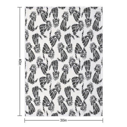 Dog Days Throw Blanket