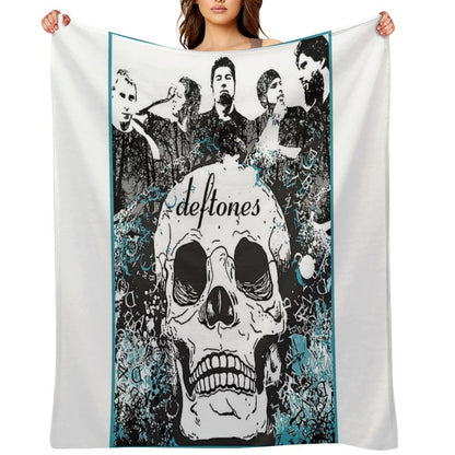Alternative Metal Band Throw Blanket
