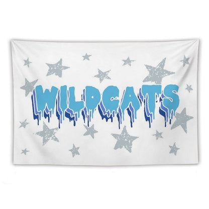 Wildcats Drip Tapestry
