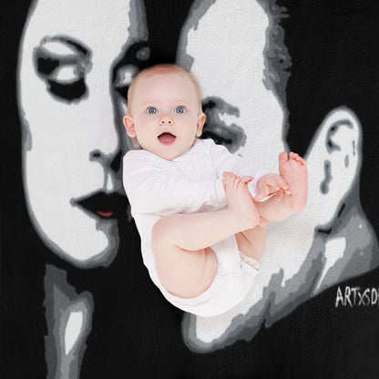 Gomez And Morticia Throw Blanket