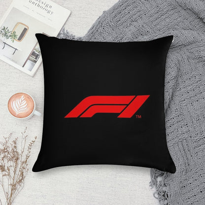 Motorsports Racing Soft Home Decor Throw Pillow