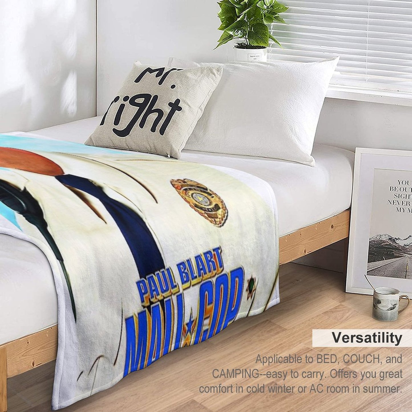 Paul Blart Mall Cop Throw Blanket