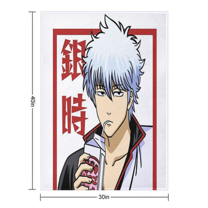 Gintoki Throw Blanket