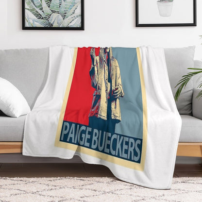 Paige Bueckers Throw Blanket