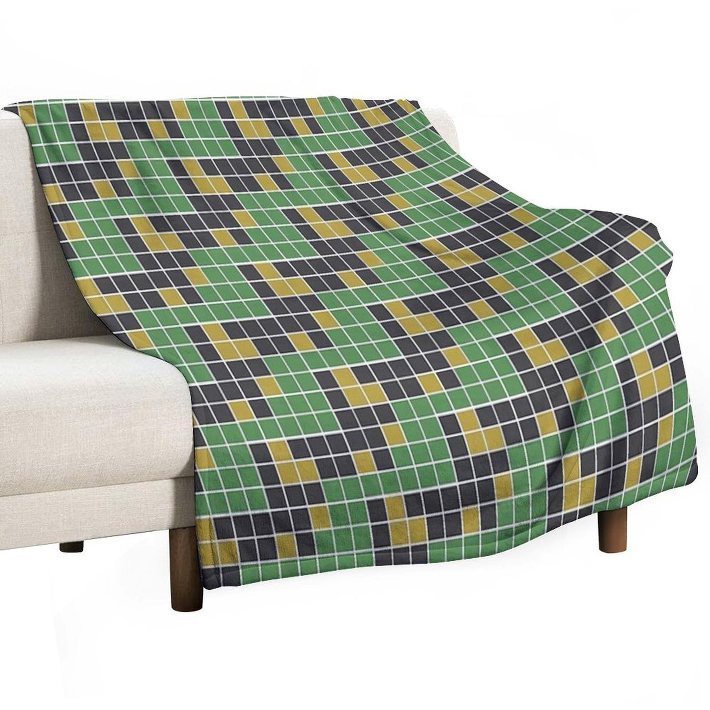 Wordle Grid Throw Blanket