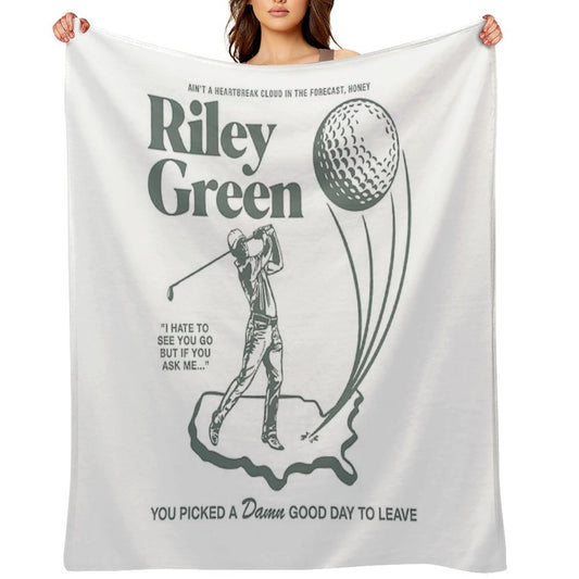 Riley Green Merch Throw Blanket