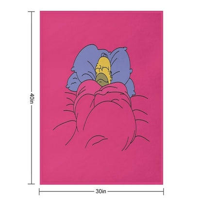 Toasty Cinnamon Bun Throw Blanket