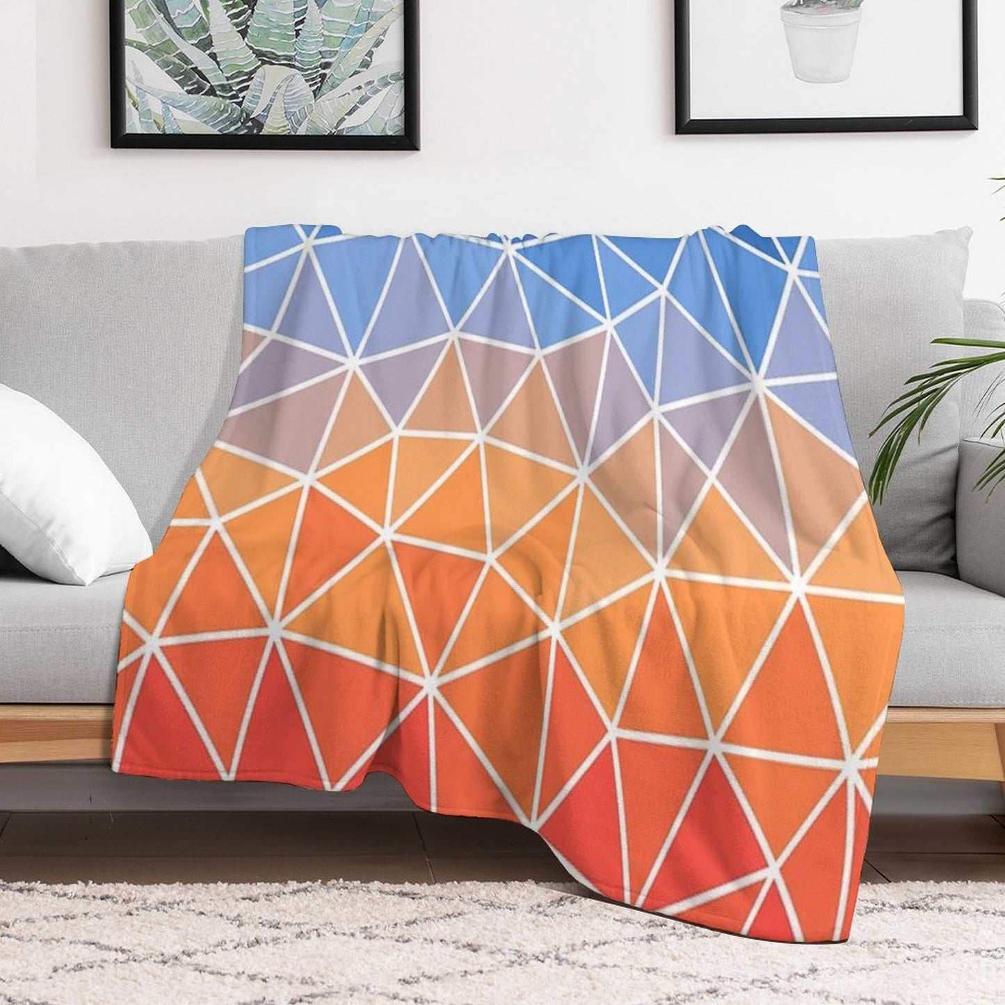 Sunrise Throw Blanket