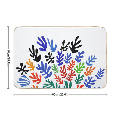 Matisse Floral Pattern #1 Bath Mat