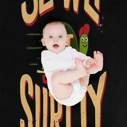 Slowly But Surely Throw Blanket