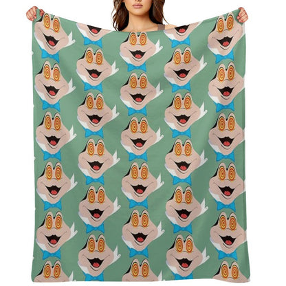 Mr. Toad Throw Blanket
