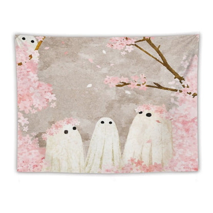 Cherry Blossom Party Tapestry