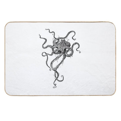 Octopus  Fade-Resistant Bath Mat