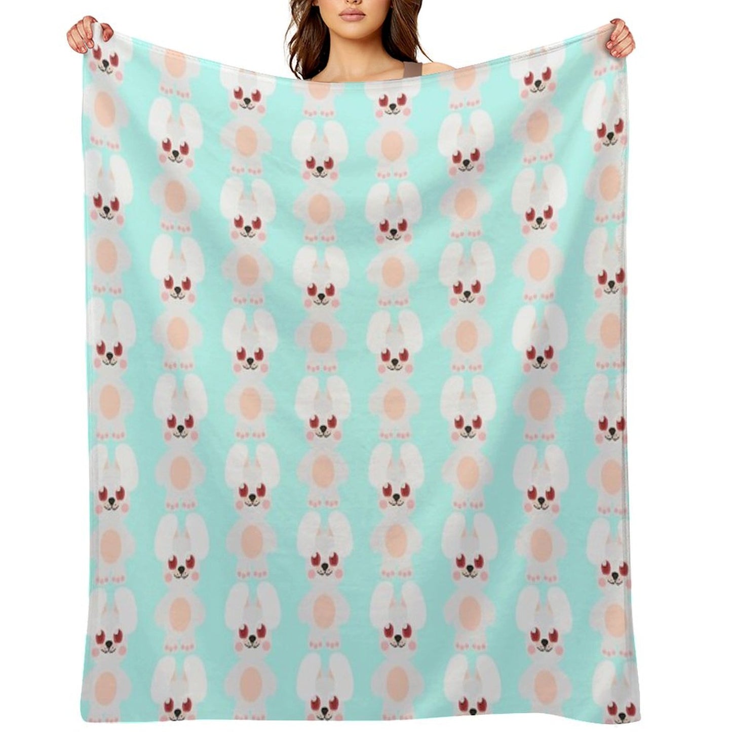 Bandy The Bunny Throw Blanket