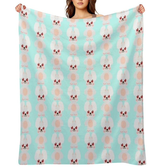 Bandy The Bunny Throw Blanket