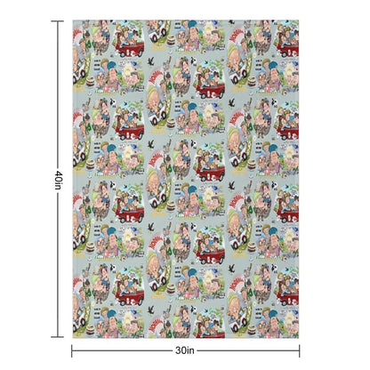 Last of The Summer Wine Mix Throw Blanket