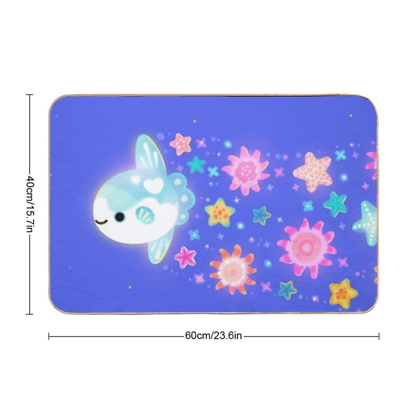 Sun And Star  Easy To Clean Bath Mat
