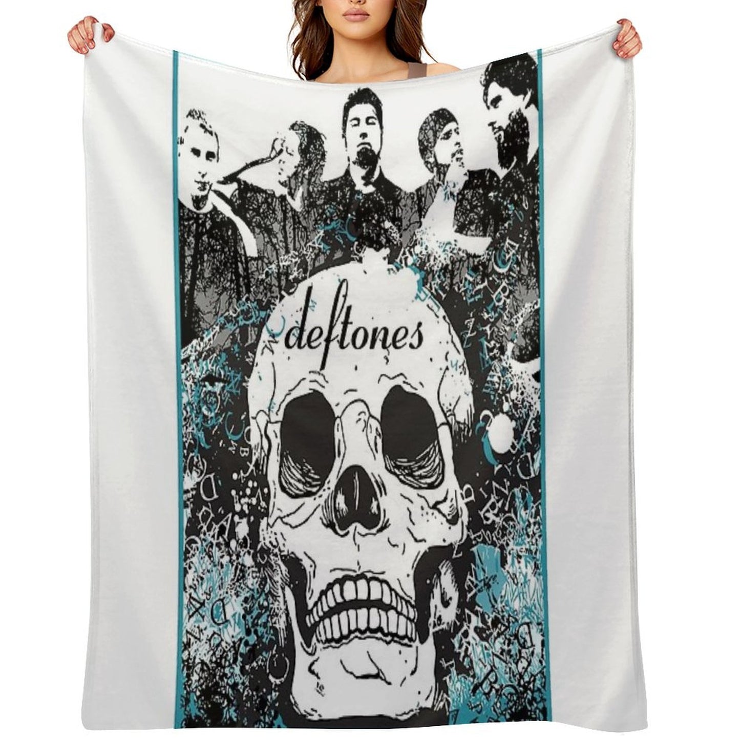 Alternative Metal Band Throw Blanket