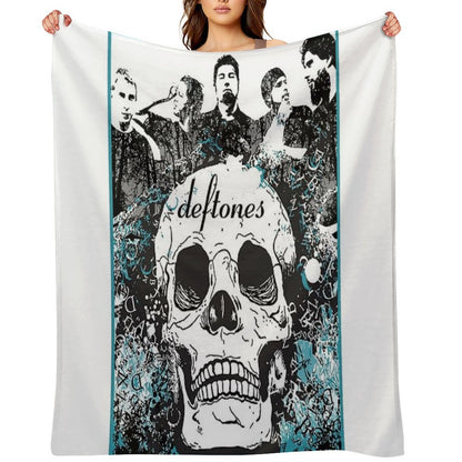 Alternative Metal Band Throw Blanket