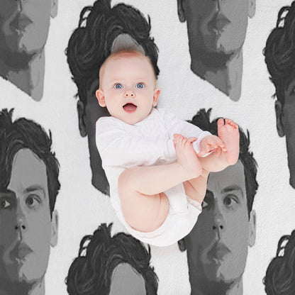 Spencer Reid from Criminal Minds Throw Blanket