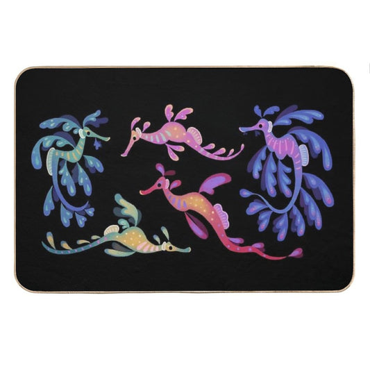 Sea Dragons Bath Mat