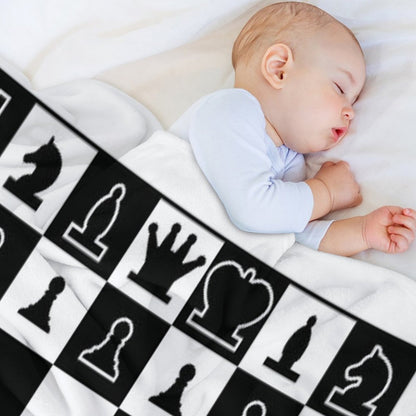 Chess Board Blanket Throw Blanket