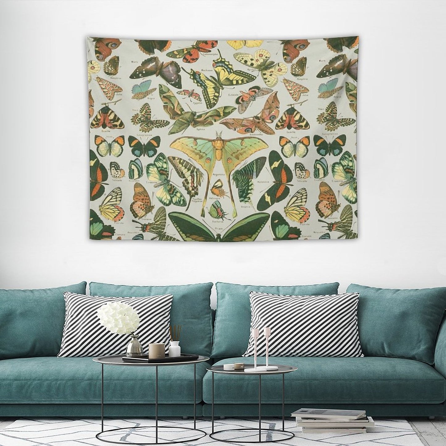 Butterfly Pattern Tapestry