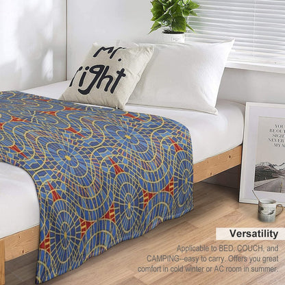 DragonCon Marriott Carpet with Details Throw Blanket