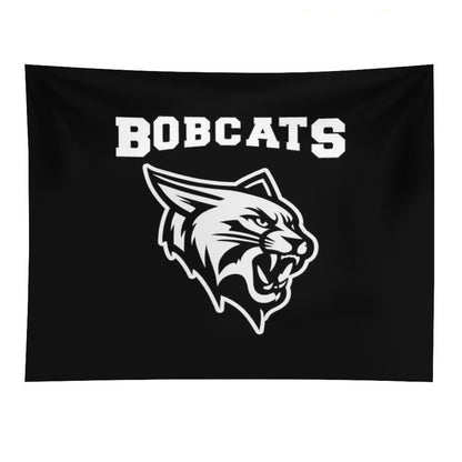 Bobcats Sports with Mascot Tapestry