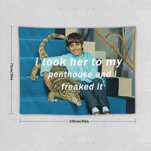 I Took Her to My Penthouse And I Freaked It Ravi Tapestry