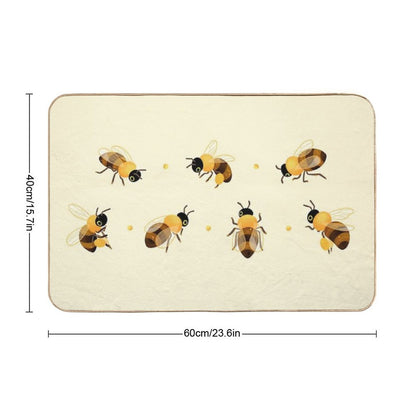 Honey Bees Bath Mat