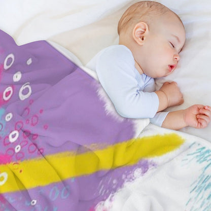 Be Bright New Design by What-Katy-Loved Throw Blanket