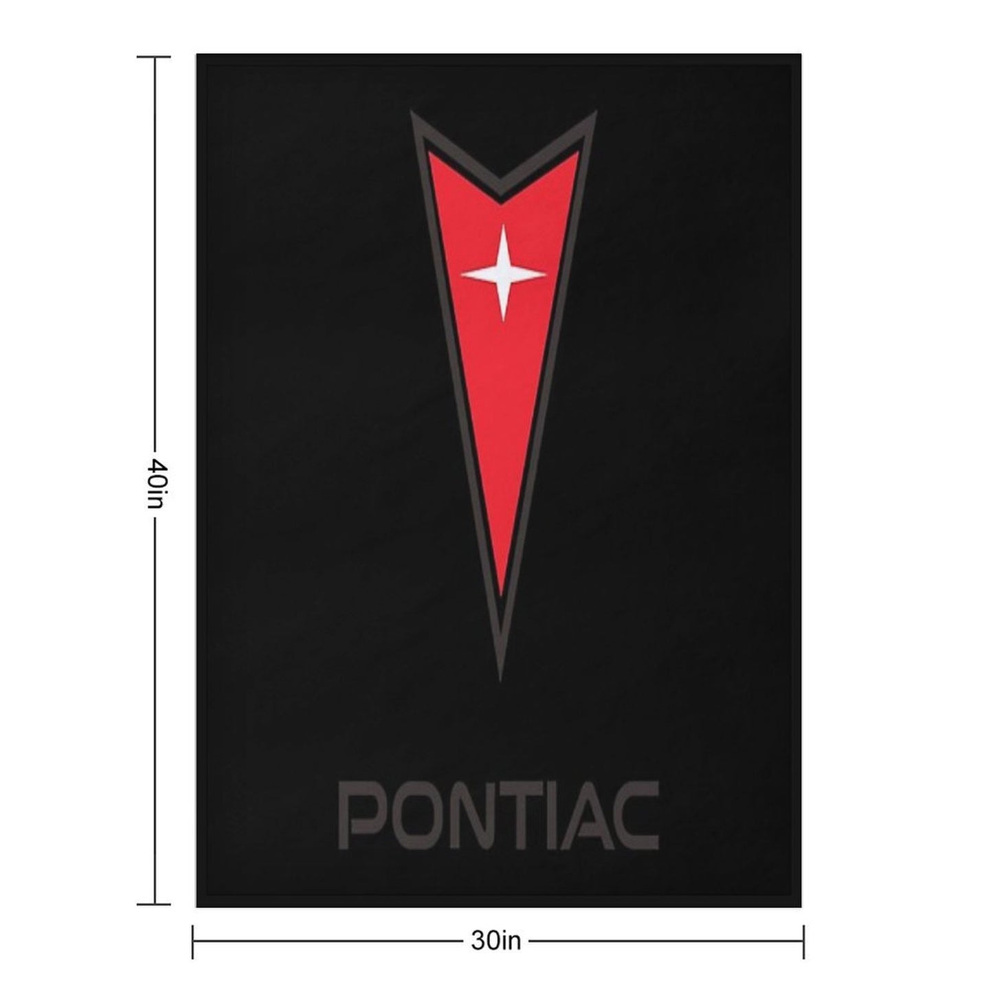 Pontiac Logo Essential Throw Blanket